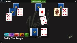 Microsoft Solitaire Collection | Daily Challenge September 25, 2023 | TriPeaks Expert