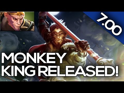 7.00 PATCH UPDATE Dota 2 - MONKEY KING RELEASED!