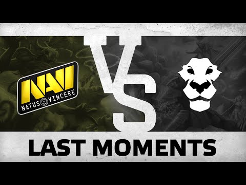 Last moments from Na`Vi vs Ad Finem (game 3) @ ESL One Manila