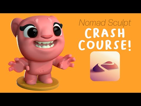 Nomad Sculpt Crash Course for Complete Beginners - Version 1.84