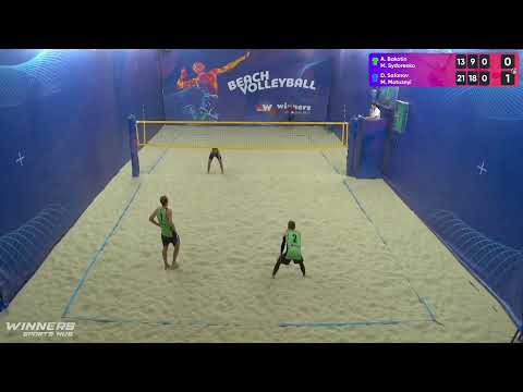 01:40 A. Bakotin / M. Sydorenko - D. Safonov / M. Motuznyi 25.07.2022 | Winners Beach Volleyball