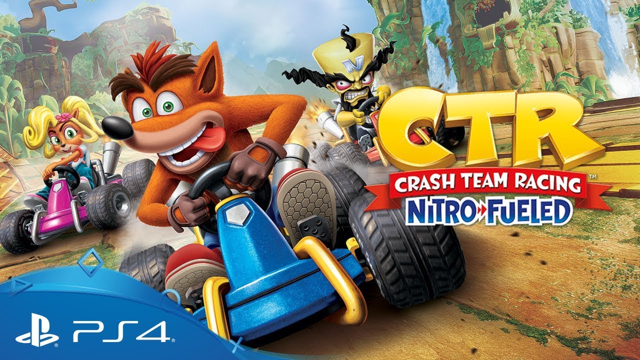Диск Crash Team Racing (Blu-ray, English version) для PS4 (88388EN) video preview