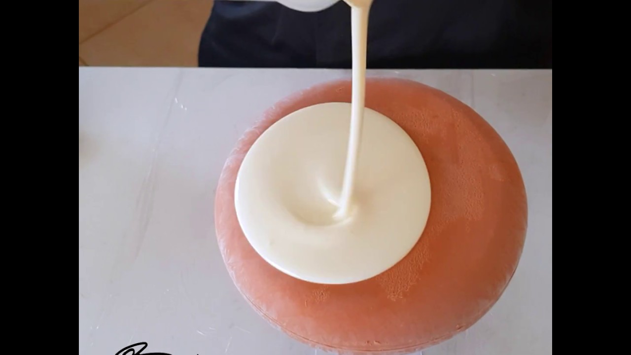 Mirror Glaze Cake - tutorial