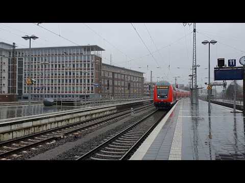 RE 2 der Deutschen Bahn in Richtung Düsseldorf bei seiner Einfahrt in den HBF in Münster