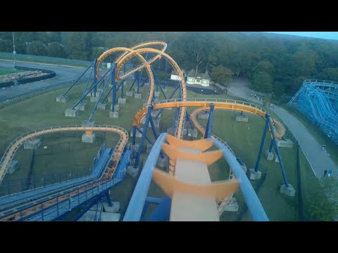 Dominator Front Row Sunset POV | Kings Dominion 4K 60FPS 02/10/2021