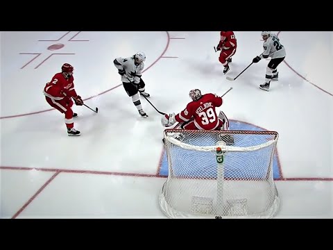 Alexander Barabanov Redirects This Hertl Shot Off The Skate And In To Cut The Deficit In Half