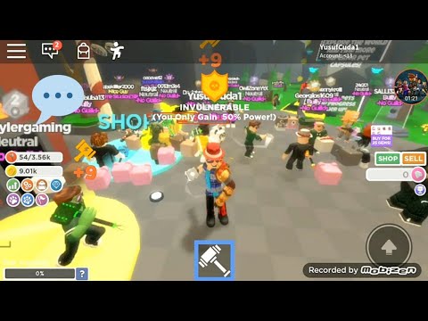 ROBLOX HAMMER SiMÜLATÖR 💯ÇEKİÇ OYUNU 🔨 OYUN VİDEOLARI