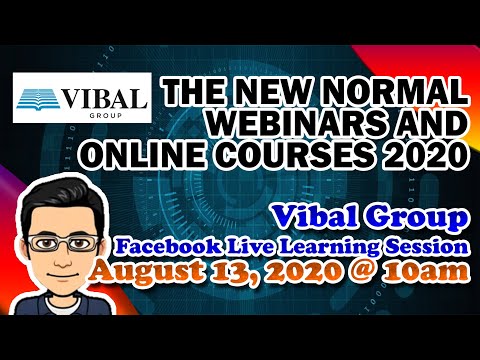 VIBAL GROUP AUGUST 13, 2020 10 AM WEBINAR