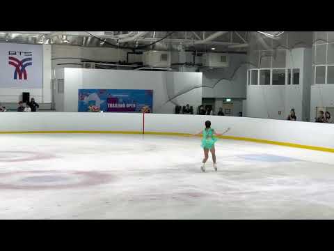 Thai Open 2023 Junior Women SP CHAN Tsz Ching