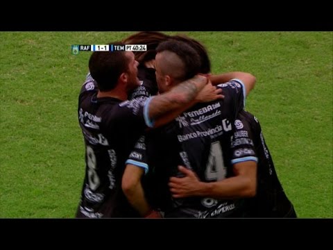 Gol de Ledesma. Rafaela 1 - Temperley 1. Fecha 8. Primera División 2015. FPT