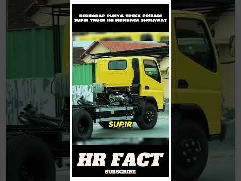 BERHARAP PUNYA TRUCK PRIBADI SUPIR TRUCK INI MEMBACA SHOLAWAT #shorts