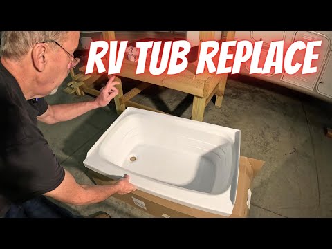 How To Replace An RV Shower/Tub Base