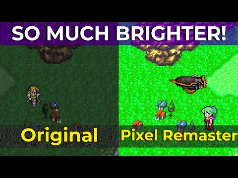 FF6 Pixel Remaster New Images COMPARED TO ORIGINAL FINAL FANTASY 6!