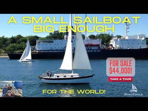 A Small Sailboat Big Enough For The World: A Morris Frances 26 with full cabin & For Sale! [SOLD]