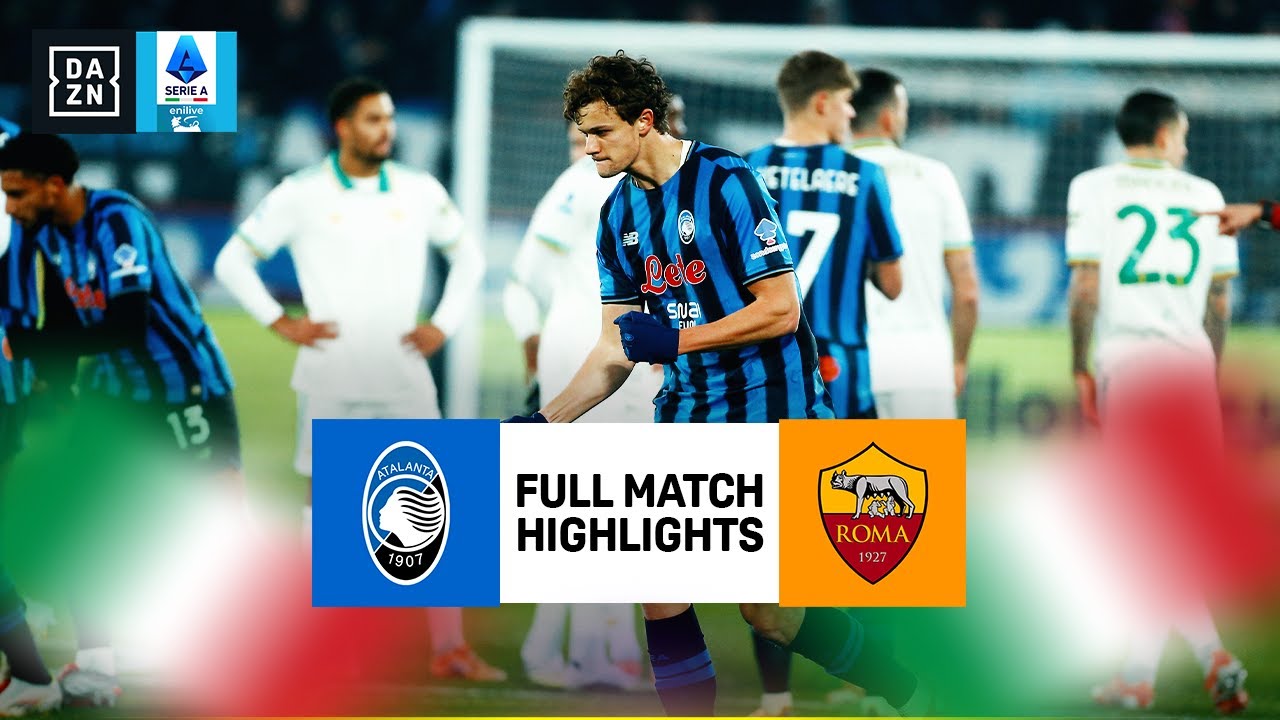 Atalanta vs Roma | Lega Serie A Highlights | Matchweek 18 | 2025-2026