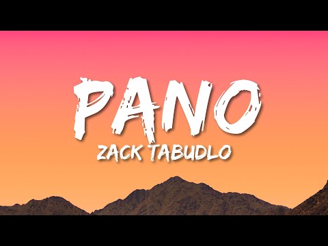 Zack Tabudlo - Pano (Lyrics) "pano naman ako"