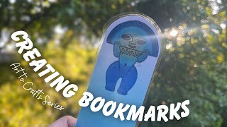 Create Book Marks From Your Art on Canva | Art to Crafts | Crafts to Sell