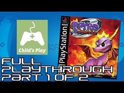 Let's Stream Spyro 2 [100%, Part 1 of 2] - Full Playthrough for Charity (Hellfirecomms Sonython)