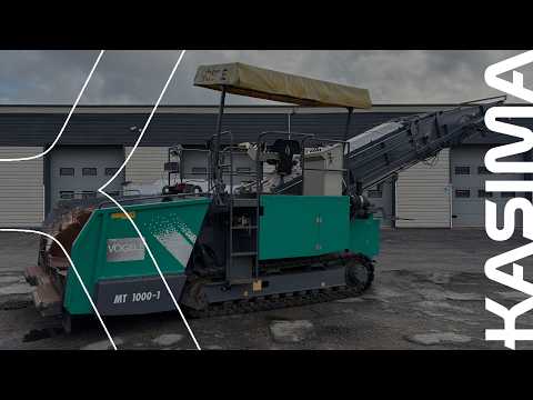 Vögele MT1000-1, paving machinery