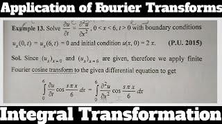 10. Application of Finite Fourier Cosine Transform - Most Important Problem - Complete Concept
