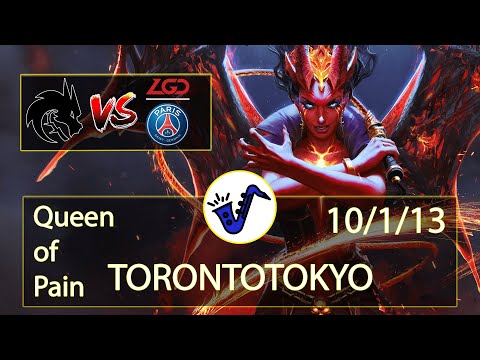 Queen of Pain Dota 2 - TORONTOTOKYO - 10/1/13 - Mid Lane / Pos 2 - Team Spirit VS PSG.LGD - Sapphire