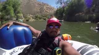 Tubing down the Lower Kern River