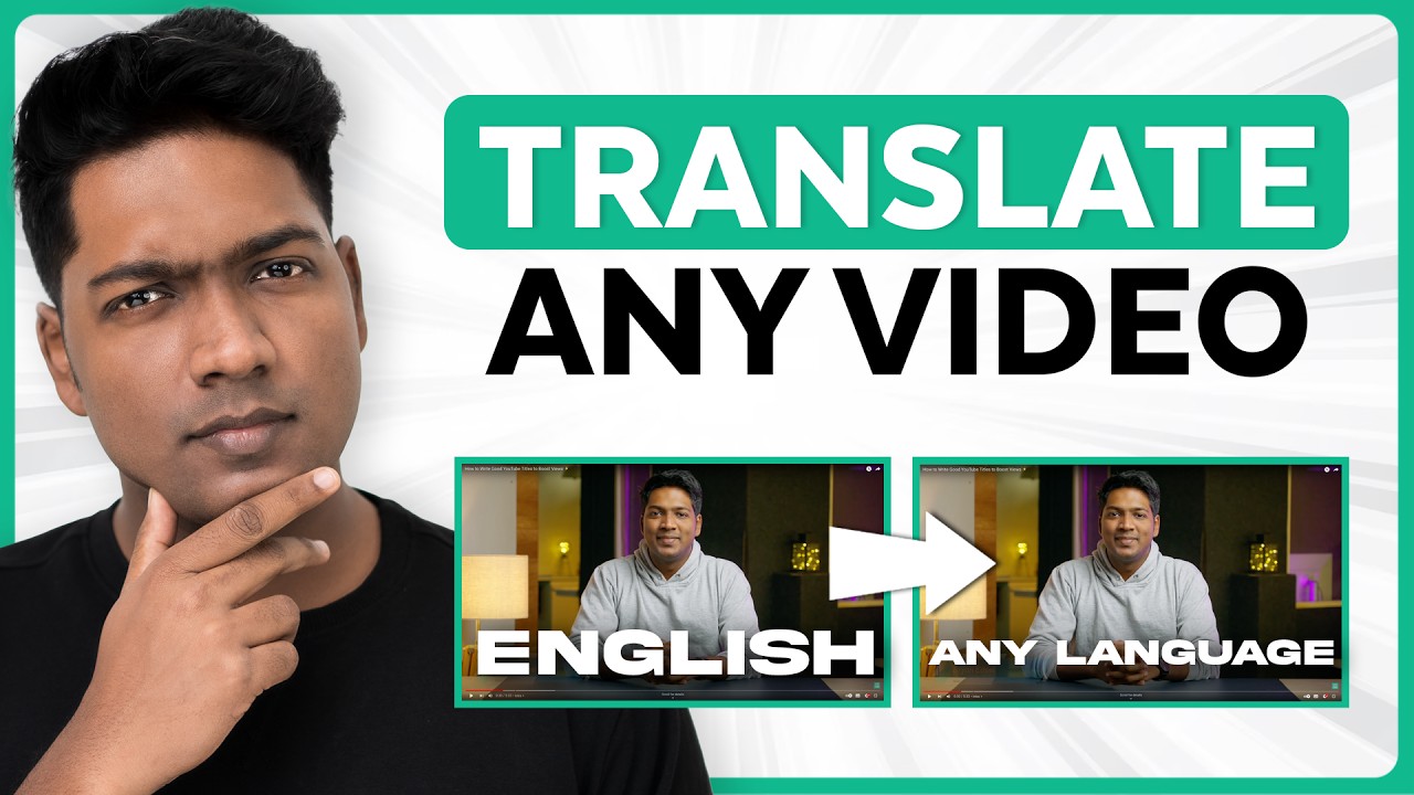 Translate Your Video into MANY Languages | AI Dubbing for Video & Audio 🤩