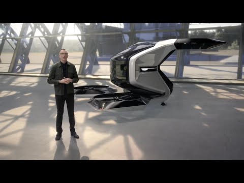 Thumbnail for MG eVTOL Concept - Unveiled Flying Car at CES by Porsche, Taxi, WiLL, Car, Vehicle