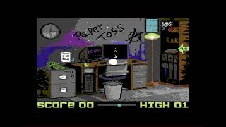 COMMODORE 64 += PAPER TOSS =+ NEW GAME 2025