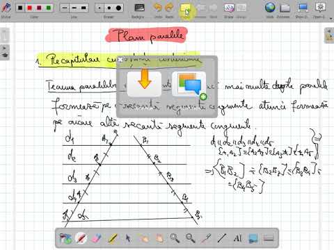 Plane paralele clasa a VIII a ( www.supermeditatii.ro)