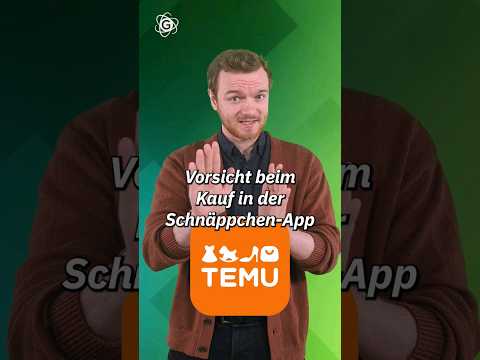 Verbraucherzentrale warnt vor Shopping-App #Temu #News #Apps