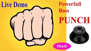 Studiomaster TWF1815 जबरदस्त बेस The Punch Bass 18 inch 1500 watts  #VKIVAN