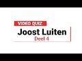 #Thuisblijven - Quiz: Joost Luiten - deel 4