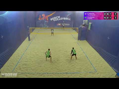 23:20 O. Polishchuk / Y. Yevdokymov - M.Brylliantov / V. Kushch 30.03.2023 |Winners Beach Volleyball