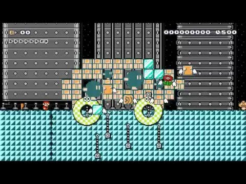 Super Mario Maker - Contra III - Streets of Neo City