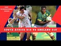 U18 Rugby | South Africa vs England | Intense Battle