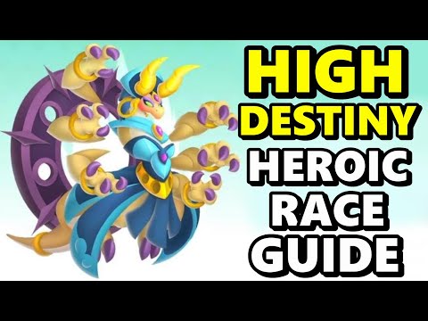 HIGH DESTINY HEROIC RACE GUIDE! How to Get Destiny F2P + IMPROVED Heroic Race Tips! - DC #98