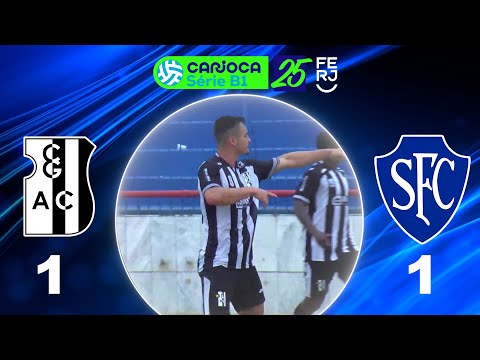 CARIOCA SÉRIE B1 PROFISSIONAL (2025) - TAÇA CORCOVADO - 1ª RODADA - CAMPO GRANDE 1X1 SERRANO