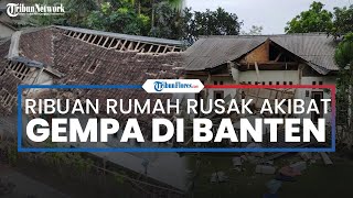 Ribuan Rumah dan Puluhan Sekolah Rusak akibat Gempa Bumi di Banten
