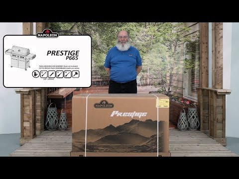 Napoleon Prestige P665-3 Gas Grill Assembly Video