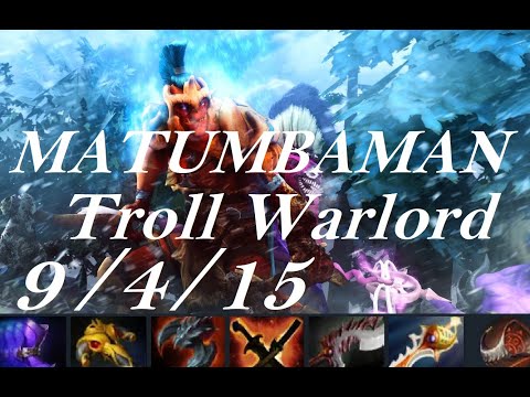 matumbaman Troll Warlord - can be better - Nigma vs Secret game2 - Beyond Epic - dota2