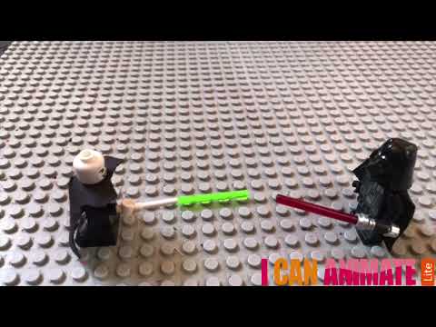 Darth Vader VS Lord Voldemort Animation Stopmotion Lego