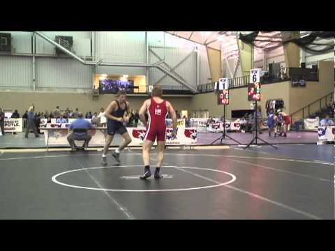 University Greco Semifinal 74kg - Aaron Briggs vs. Jesse Stafford