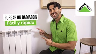 Leroy Merlin Cómo purgar un radiador | LEROY MERLIN anuncio
