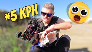 LC RACING EMB-SC 2s speed run. Top speed? RC RC truck