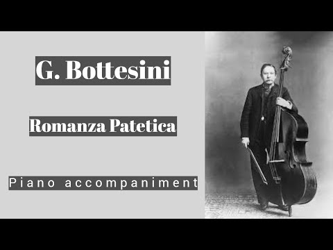 Bottesini - Romanza Patetica - Piano Accompaniment