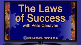 preview picture of video 'The 18 Laws of Success with Pete Canavan'