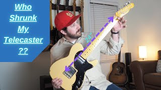 Video thumbnail for Honey I Shrunk The Telecaster! | Fender Modern Player Short Scale Telecasters Rule! by Evan Ogden