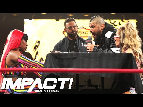 Eddie Edwards Puts Trinity Through A Table, Athena Snaps At Billie Starkz | IMPACT x ROH Fight Size