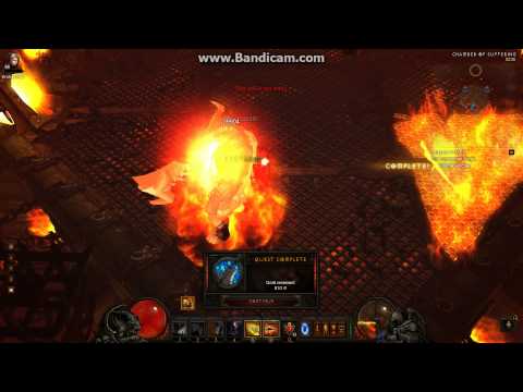 DEMON HUNTER SOLO TANK AND KILL INFERNO BUTCHER IN 13 SEC WITH 7500 HP